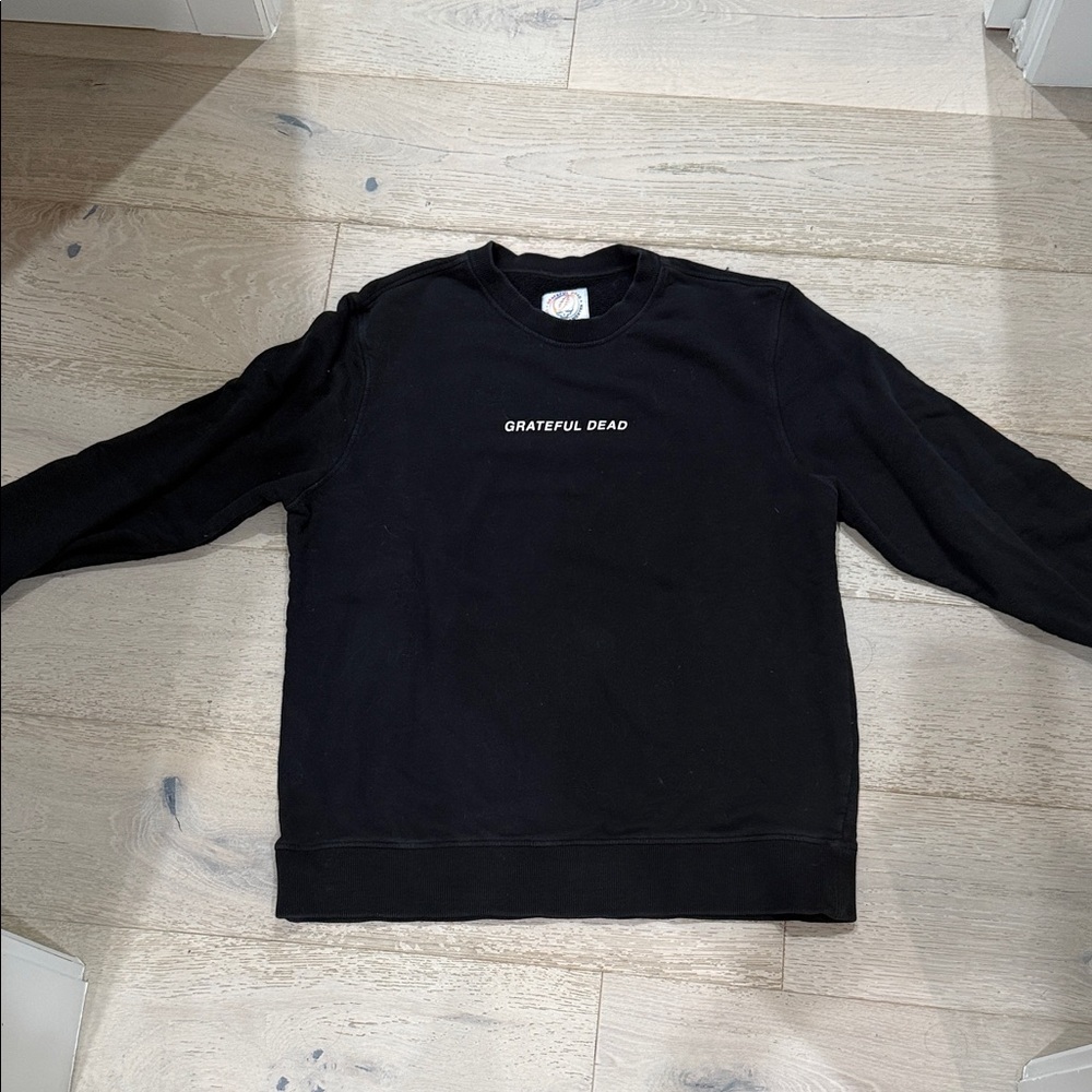 Spiritual Gangster Black Crewneck Sweatshirt Grateful Dead. Sz L